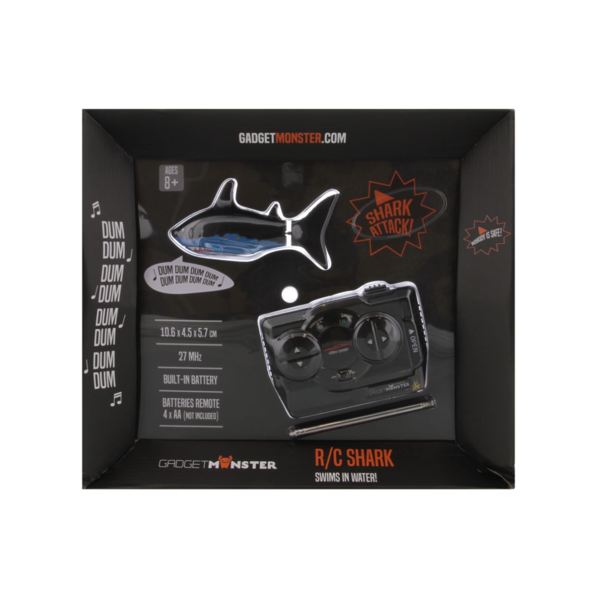 Gadget Monster Remote Controlled Shark - Toy Corner