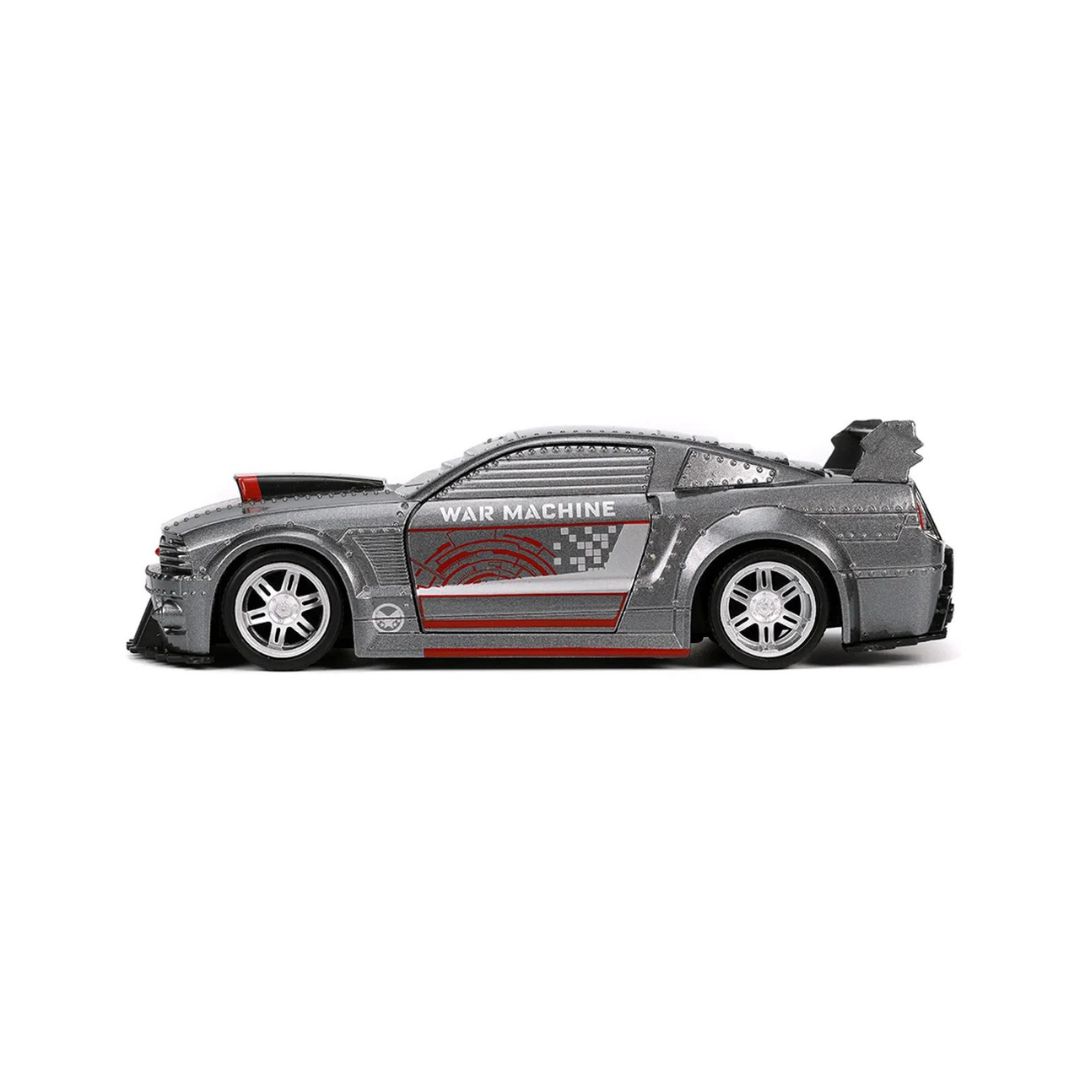 Jada MARVEL War Machine 2006 Ford Mustang Gt 1:32 - Grey - Toy Corner