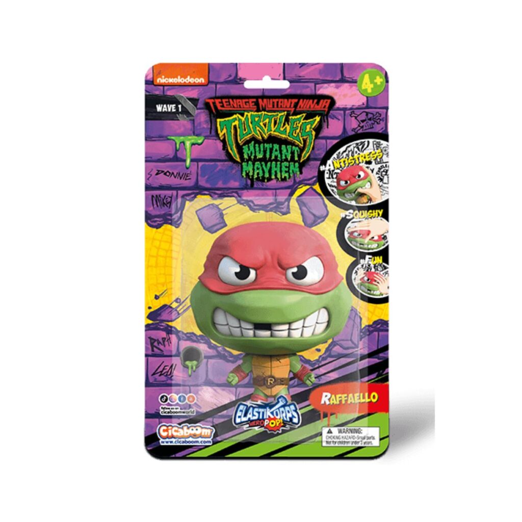 Elastikorps - Heropop - Tmnt 10cm Elastikorps - Heropop - Tmnt 10cm