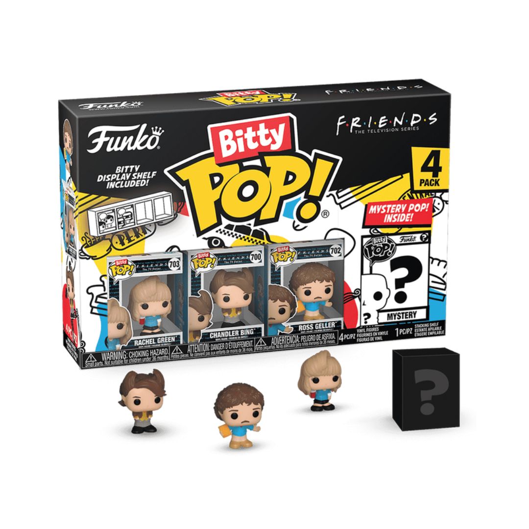 Funko Bitty POP! Friends – Rachel Green E Central Perk – Mini Collezionabile 5cm