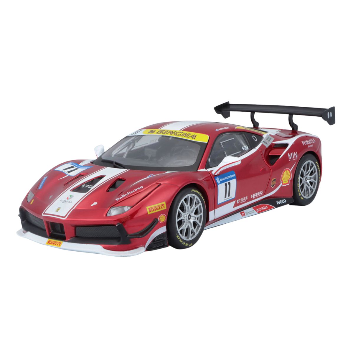 Bbrugo 1:24 Ferrari Racing Model Kit (without plastic stand) - 488 ...