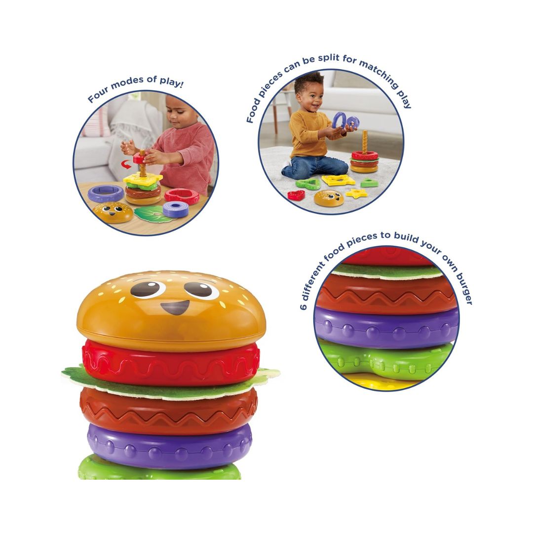 Vtech Build A Burger, VT80-609403 - Toy Corner