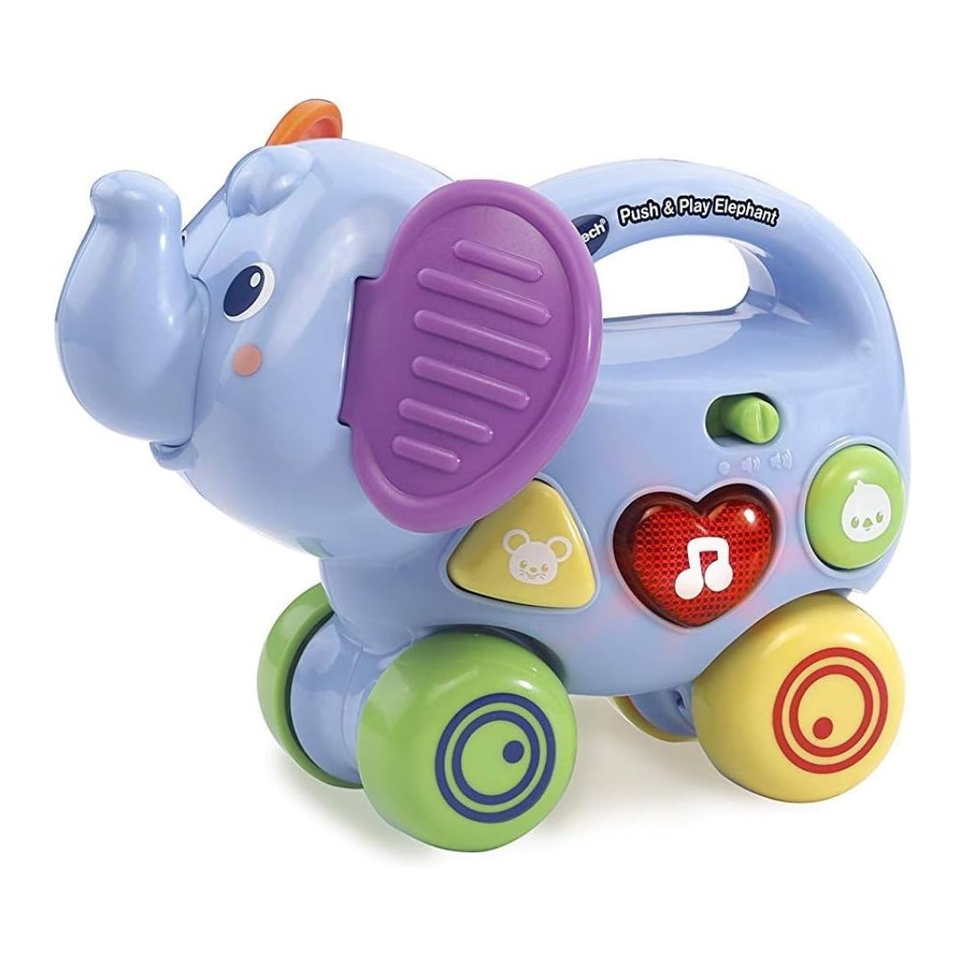 Vtech Push & Play Elephant - Color May Vary, VT80-513603 - Toy Corner